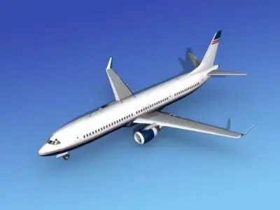 Boeing 737-900ER Corporate 4 3D model