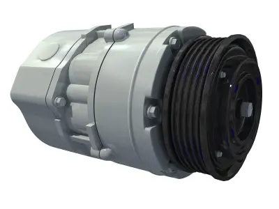 Metal Engine Part V79 3D model