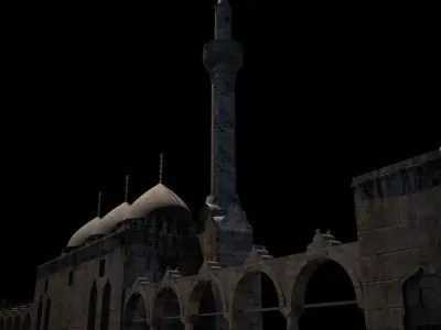 Urfa Lake With Fish 3D model