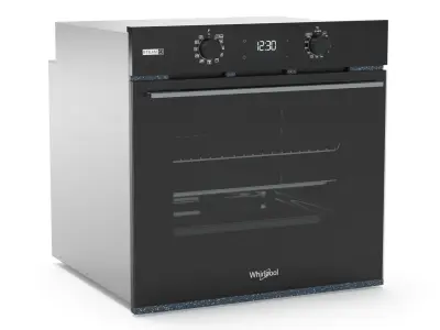 Whirlpool W4 OMSK58RU1SBA 60cm Multifunction Oven 3D model