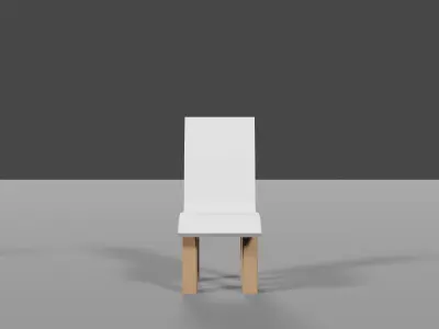 Low poly modern furniture Free low-poly 3D model