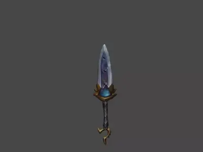Zeloeman Sword A 61 Low-poly 3D model