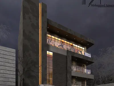 Exterior design EDB 3D model