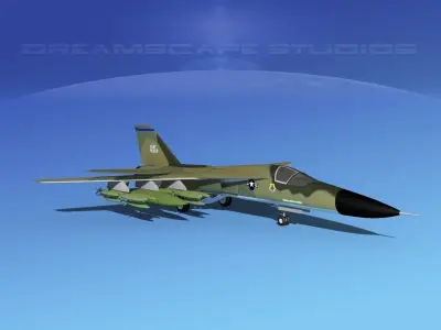 General Dynamics FB-111 Aardvark V01 3D model