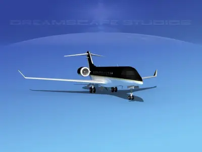 Bombardier Global Express 6000 V12 3D model