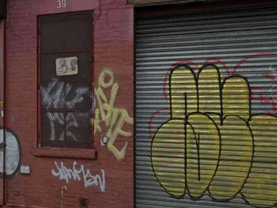 New York Small Commercial Building 3D model