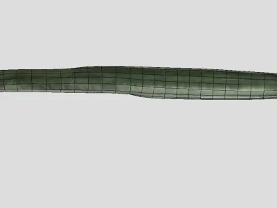 American Eel Realistic Animated Low-poly 3D model