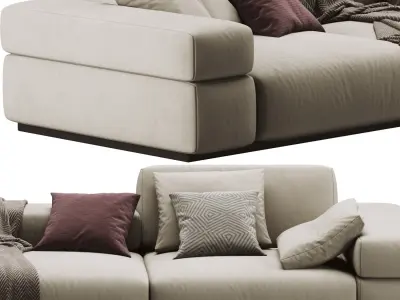 Lema Brick Lane Sofa 3D model