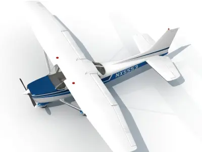Cessna 172 3D model