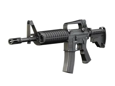 Colt M4 Commando Assault rifle 3D model