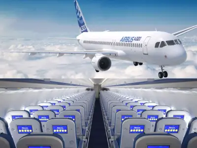 Airbus A 320neo 3D model