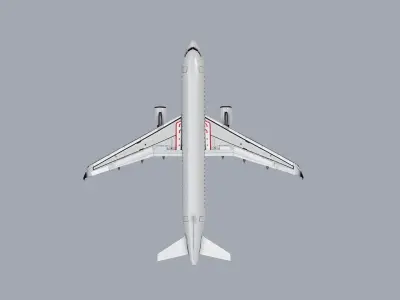 Airbus A320 Airplane 3D model