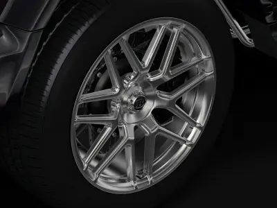Brabus G 65 W464 2019 wheel 3D model