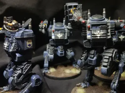 Mildred Mk2 Armored Assault Walker 3D print model