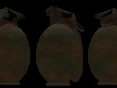 hand grenade Free low-poly 3D model