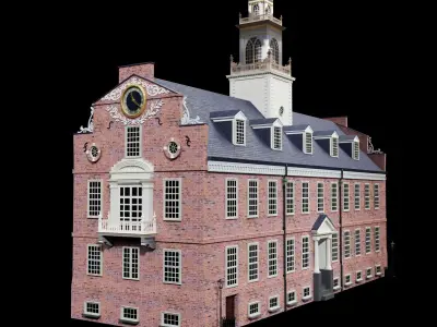 Old state house boston 3D model