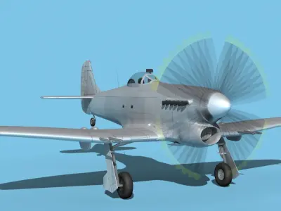 Hawker Hawker Tempest MK1 V00 3D model