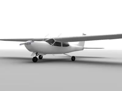 Cessna Cardinal 177 3D model