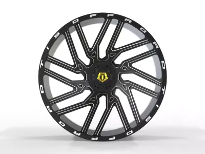 Tis Wheel 554BM 3D model