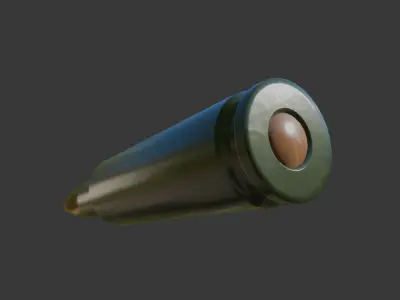 5-45x39 Ammo Free low-poly 3D model