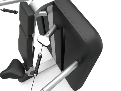 Technogym - Functional Training - Over Head Press 3D model