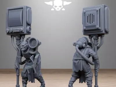 GrimCorp Scrap Operatives 3D print model
