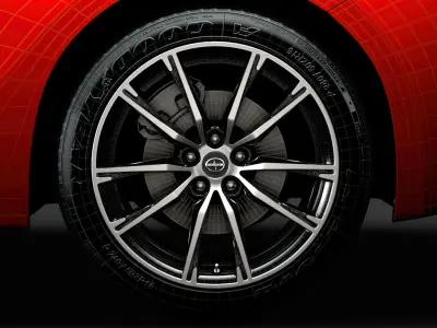 Scion FR-RS 2 86 2016 wheel 3D model