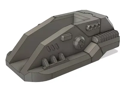 Medium Turret UPDATED 3D print model