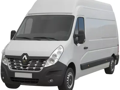 Renault Master 2015 PanelVan L3H3 3D model