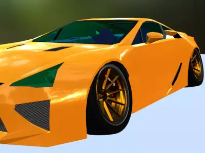 Lexus LFA Free 3D model