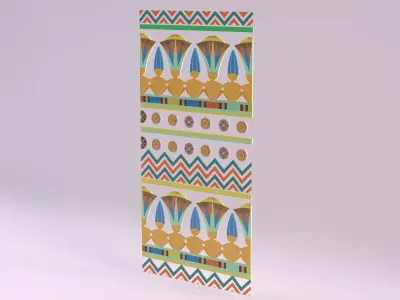 Egyptian Symbols - 049 Low-poly 3D model