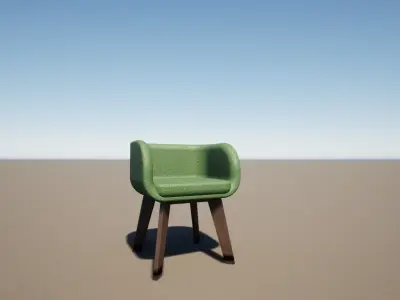 Lounge Chair Free 3D print model