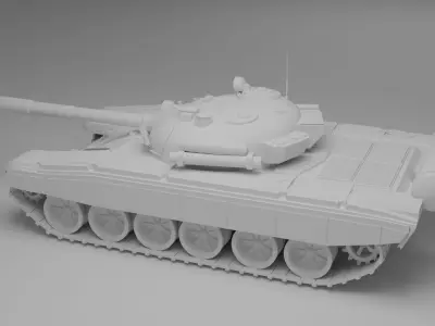 T-72 A 3d Model 3D model