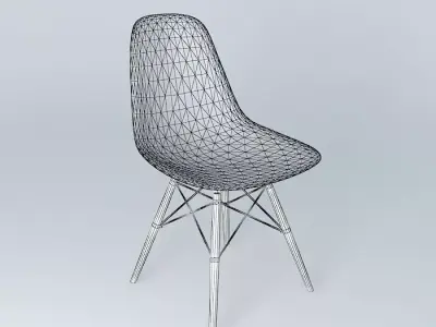 Eames DSW Free 3D model