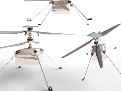 Ingenuity Helicopter 3D model