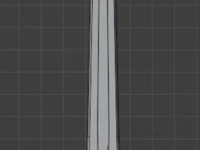 Excaliber egyptian sword Low-poly 3D model