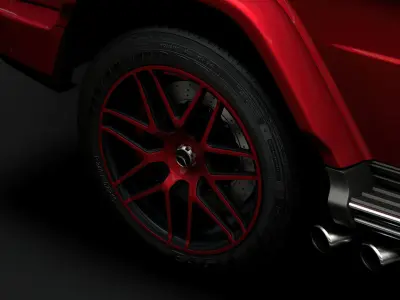 Mercedes AMG G 63 2020 wheel 3D model