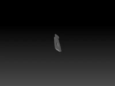 Deadly razor blade 3D model