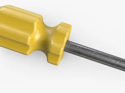 Small Screwdriver 1 3D model