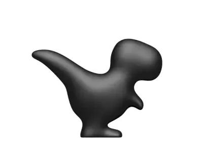 T-Rex Statue 3D print model