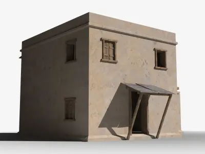 Arab x26 Low-poly 3D model