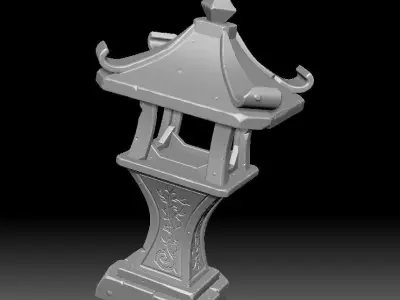 Stone sanctuary 3d print Free 3D print model