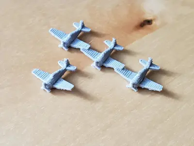 US F6F Hellcat Fighter Aircraft Free 3D print model