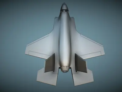 Lockheed Martin F-35B Lightning II - 3D Printable Model 3D print model
