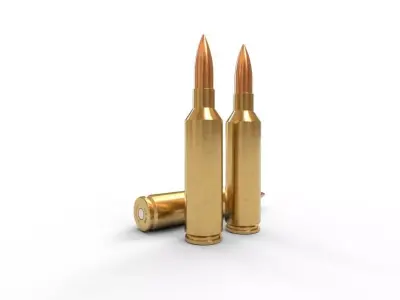270 Winchester SM Ammo Low-poly 3D model
