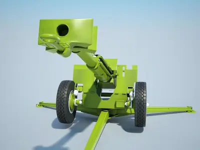 Cannon 2A61 3D model