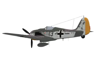 Focke Wulf Fw190 A8 3D model