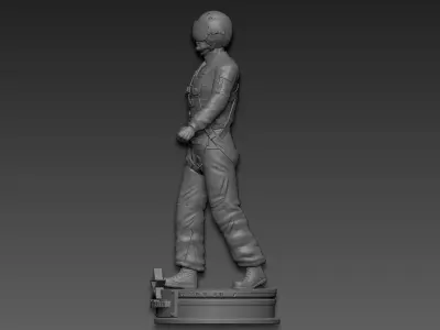 Piloto de vks de Rusia 3D print model
