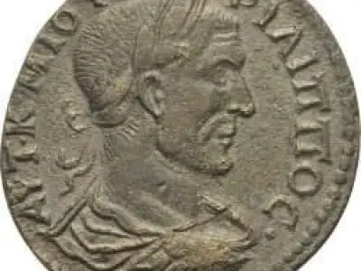 Set of 4 Ancient Coins 3D print model