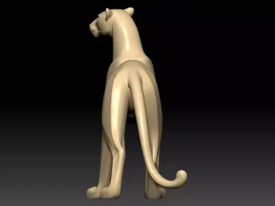 The Leopard 3D model